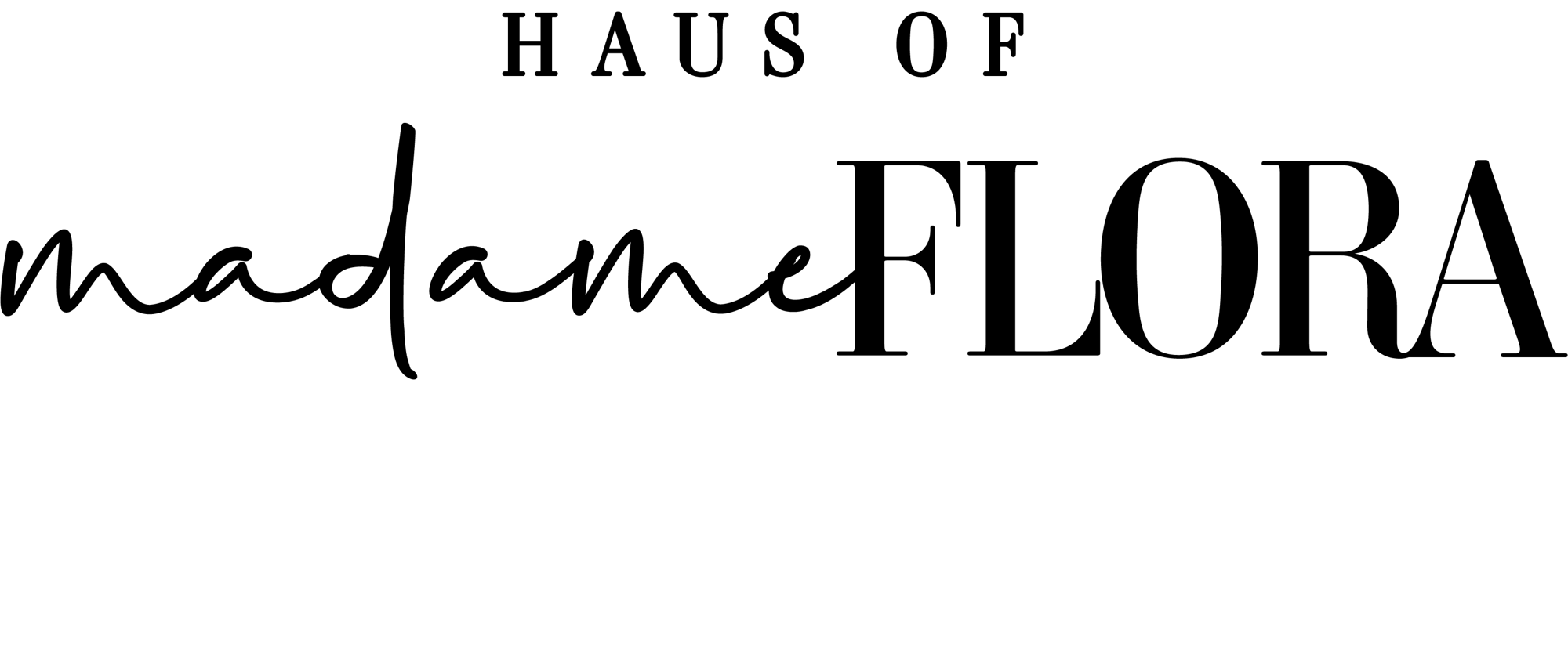 Haus of Madame Flora Merchant Logo