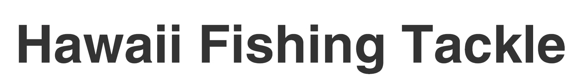 HAWAII FISHING TACKLE Promo Code — 25 Off Aug 2024