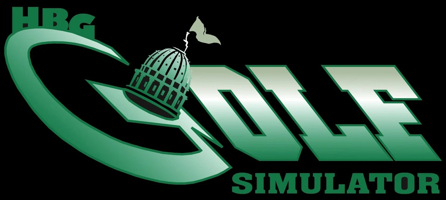 Harrisburg Golf Simulator Merchant Logo