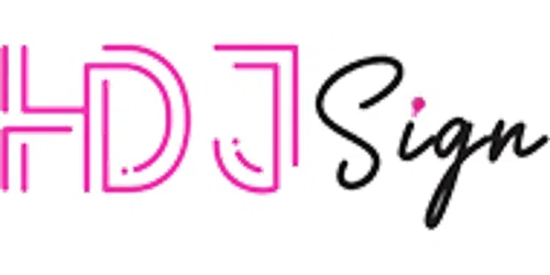 HDJ Sign Merchant logo