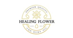 Healing Flower Merchant Logo
