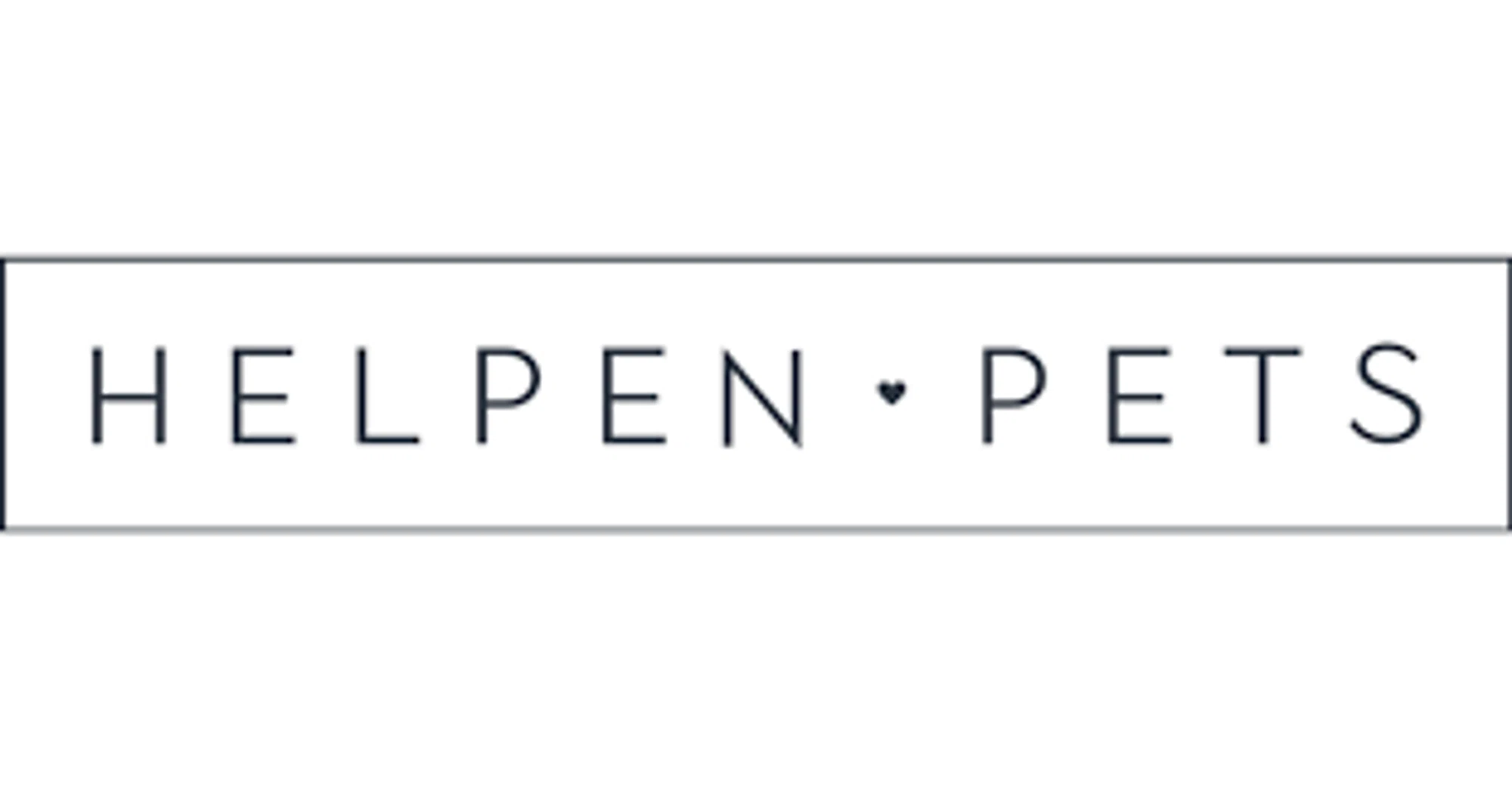 Helpen Pets Promo Code