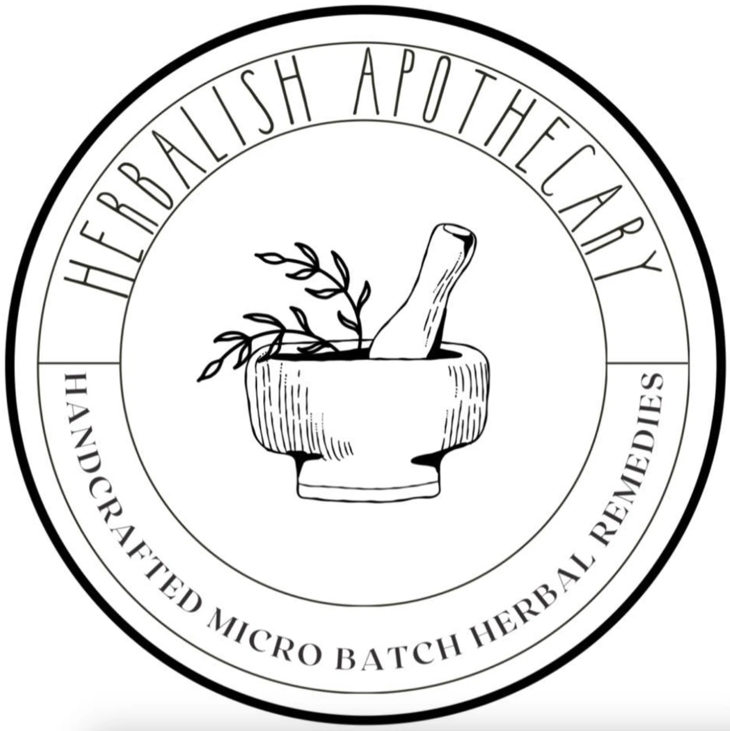 Herbalish Apothecary  Merchant Logo