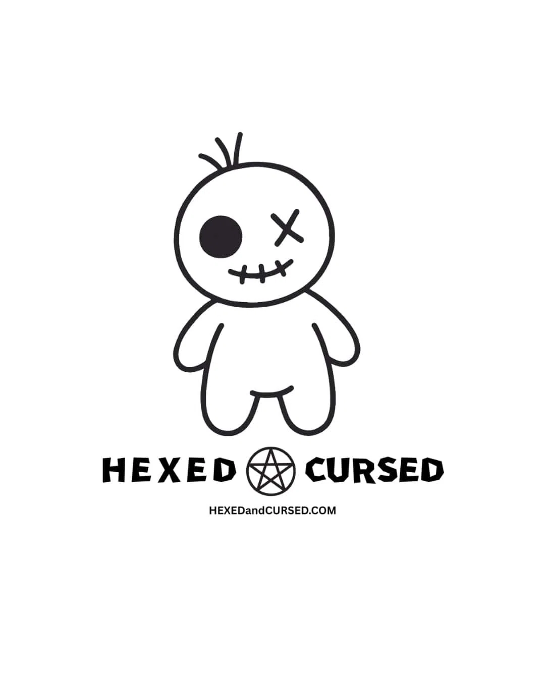 Hexed and Cursed Merchant Logo