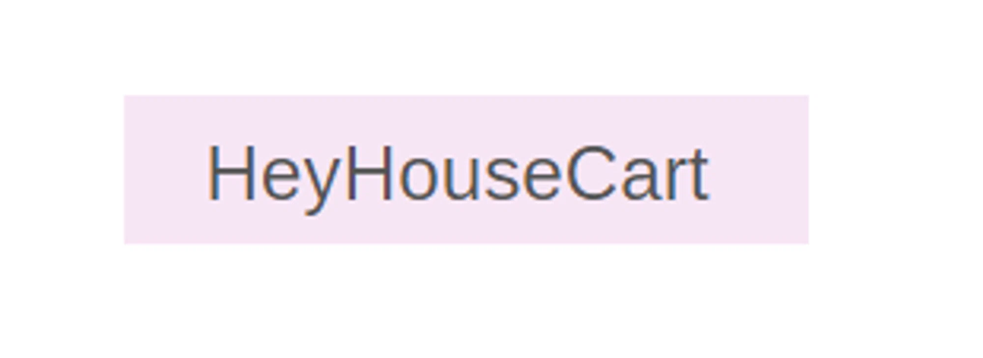 HeyHouseCart Merchant Logo