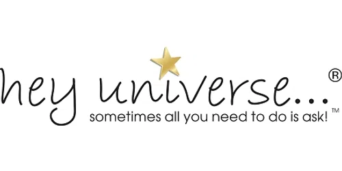 hey universe... Merchant logo