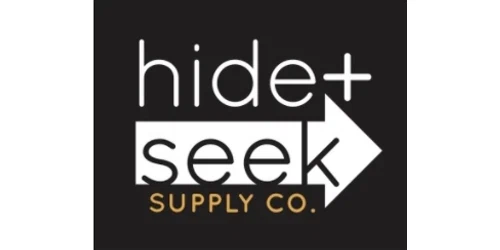 hide+seek SUPPLY CO Promo Code