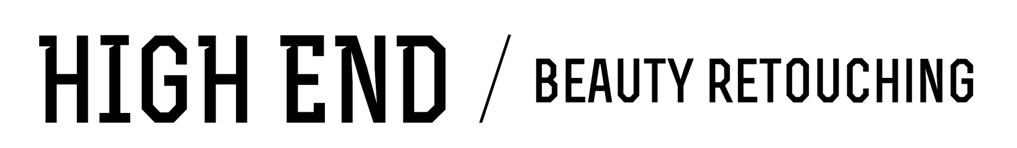 High End Beauty Retouching Merchant Logo
