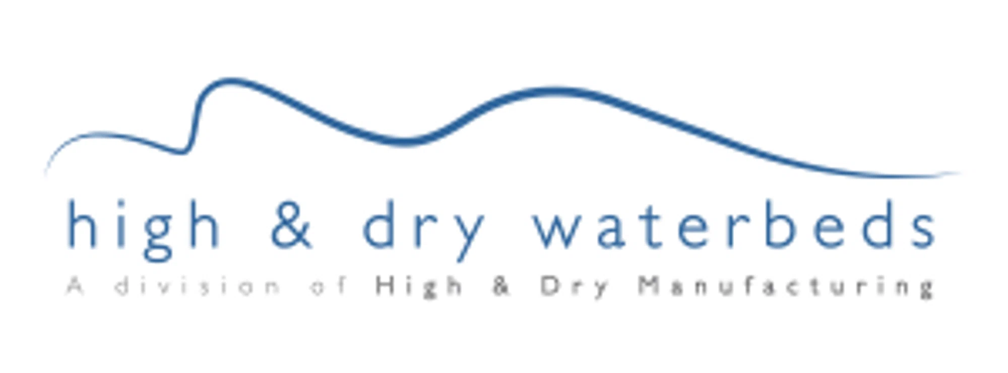 High & Dry Waterbeds Merchant Logo