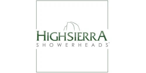 High Sierra Showerheads Promo Code