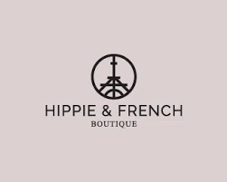 Hippie and French Merchant Logo