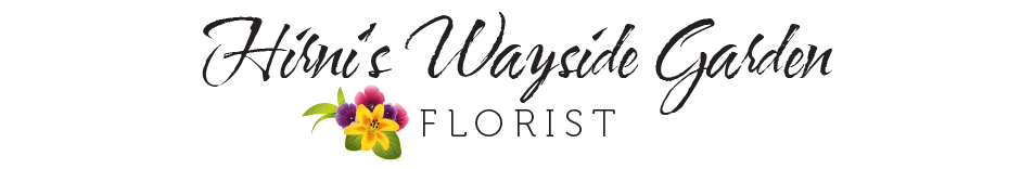 Hirni's Wayside Garden Florist Merchant Logo