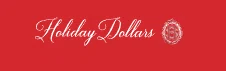Holiday Dollar Bills Merchant Logo