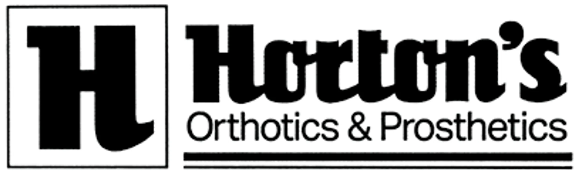 Horton’s Orthotics & Prosthetics Merchant Logo