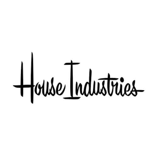 House Industries Merchant Logo