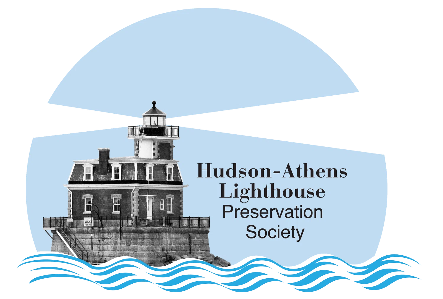 Hudson-Athens Lighthouse Preservation Society Merchant Logo