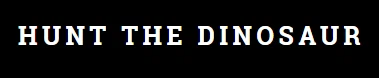 Hunt The Dinosaur Merchant Logo