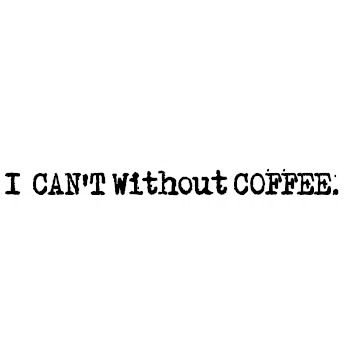 I CAN'T Without COFFEE Merchant Logo