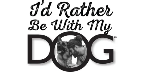 I'd Rather Be With My Dog Merchant logo