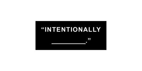 Intentionally Blank coupon