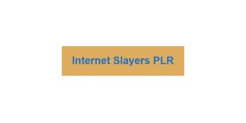 Internet Slayers PLR coupon