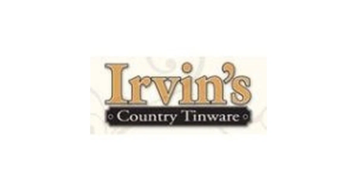 Irvin's Country Tinware Promo Codes 50 Off in Oct 2025