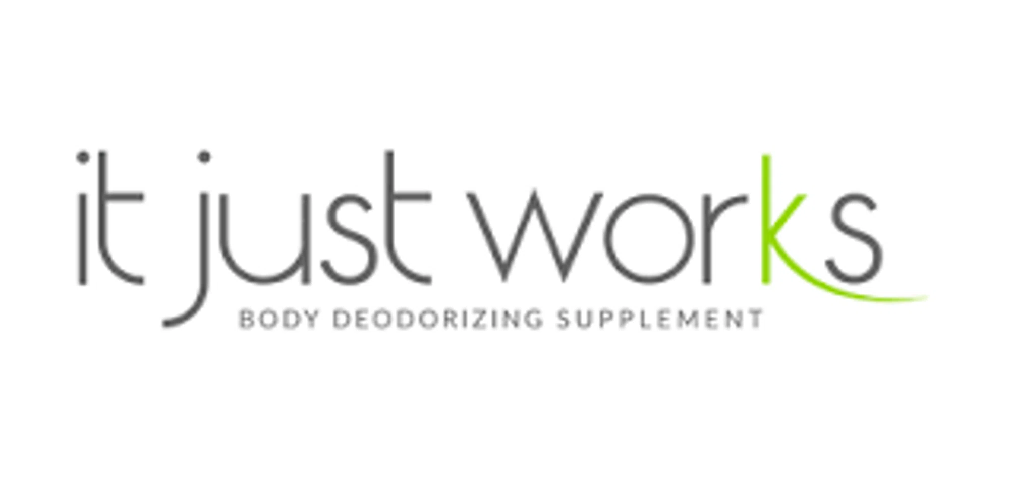 It Just Works Deodorant discount code