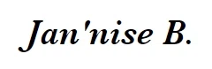 Jan'nise B Merchant Logo