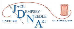 Jack Dempsey Needle Art Merchant Logo