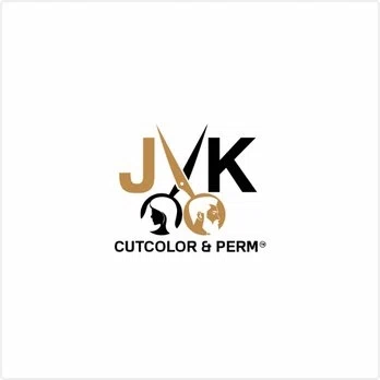 JK CutColor & Perm Merchant Logo