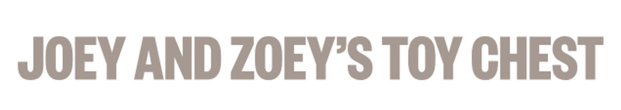 Joey and Zoey’s Toy Chest Merchant Logo