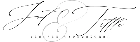 Jot & Tittle Vintage Typewriters coupons