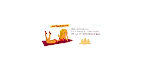 Just Beach Towels coupon