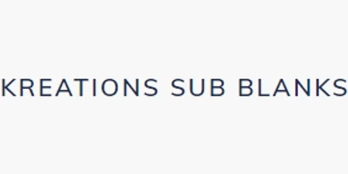 Kreations Sub Blanks Promo Code