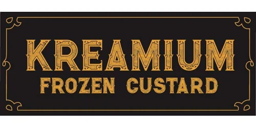 Kreamium Frozen Custard Promo Code