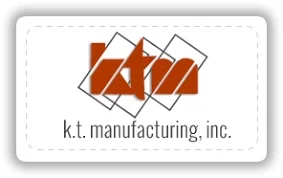 K.T. Manufacturing Merchant Logo