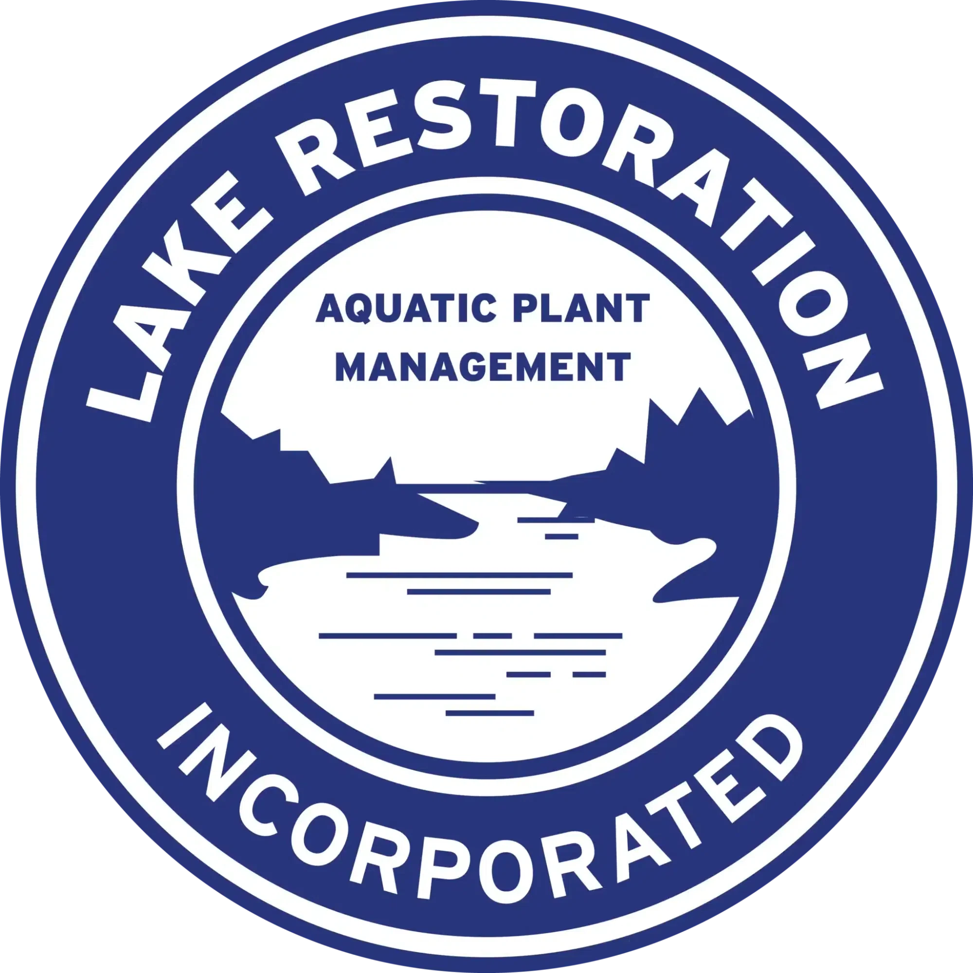 Lake Restoration Merchant Logo