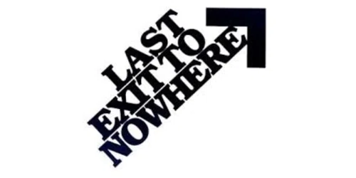Last Exit to Nowhere Merchant logo