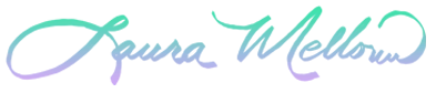 Laura Mellow Art Merchant Logo