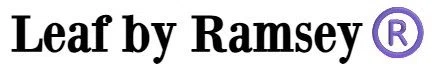 Leaf by Ramsey Merchant Logo