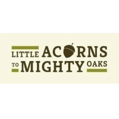 20 Off Little Acorns to Mighty Oaks Promo Code 2024