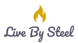Live by Steel Merchant Logo