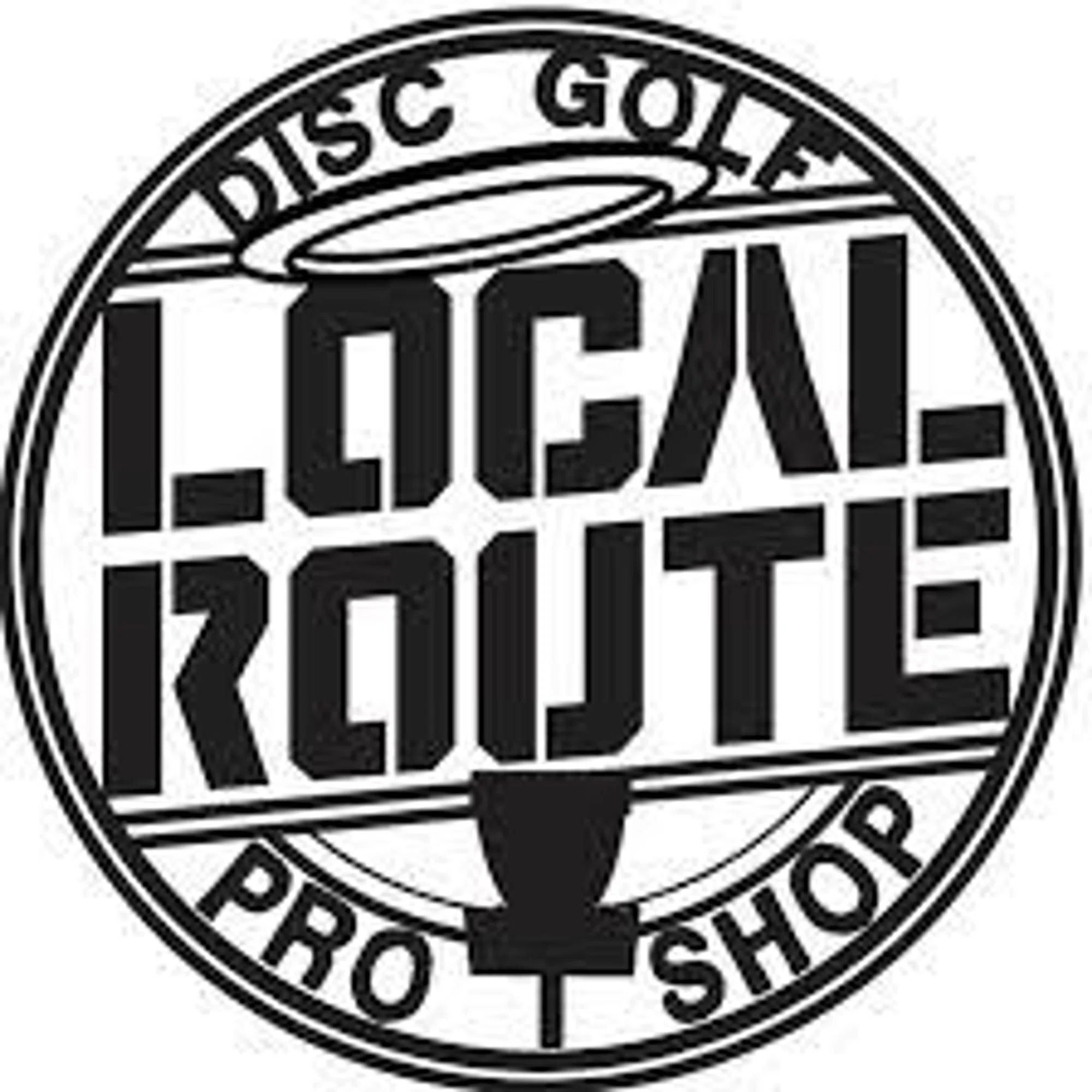 Local Route Disc Golf Merchant Logo