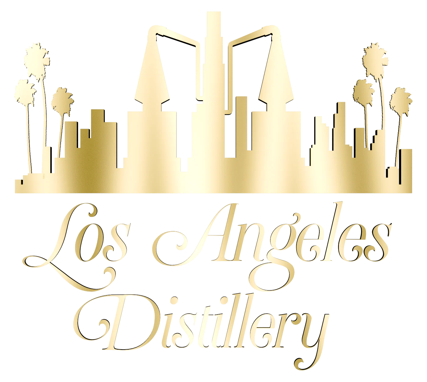 Los Angeles Distillery Merchant Logo