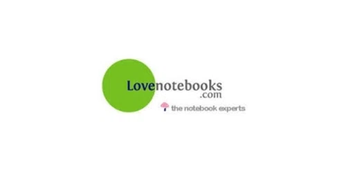 Lovenotebooks.com coupon