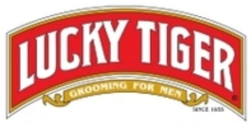 Lucky Tiger Shaving Merchant Logo