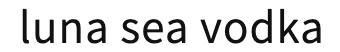 luna sea vodka Merchant Logo