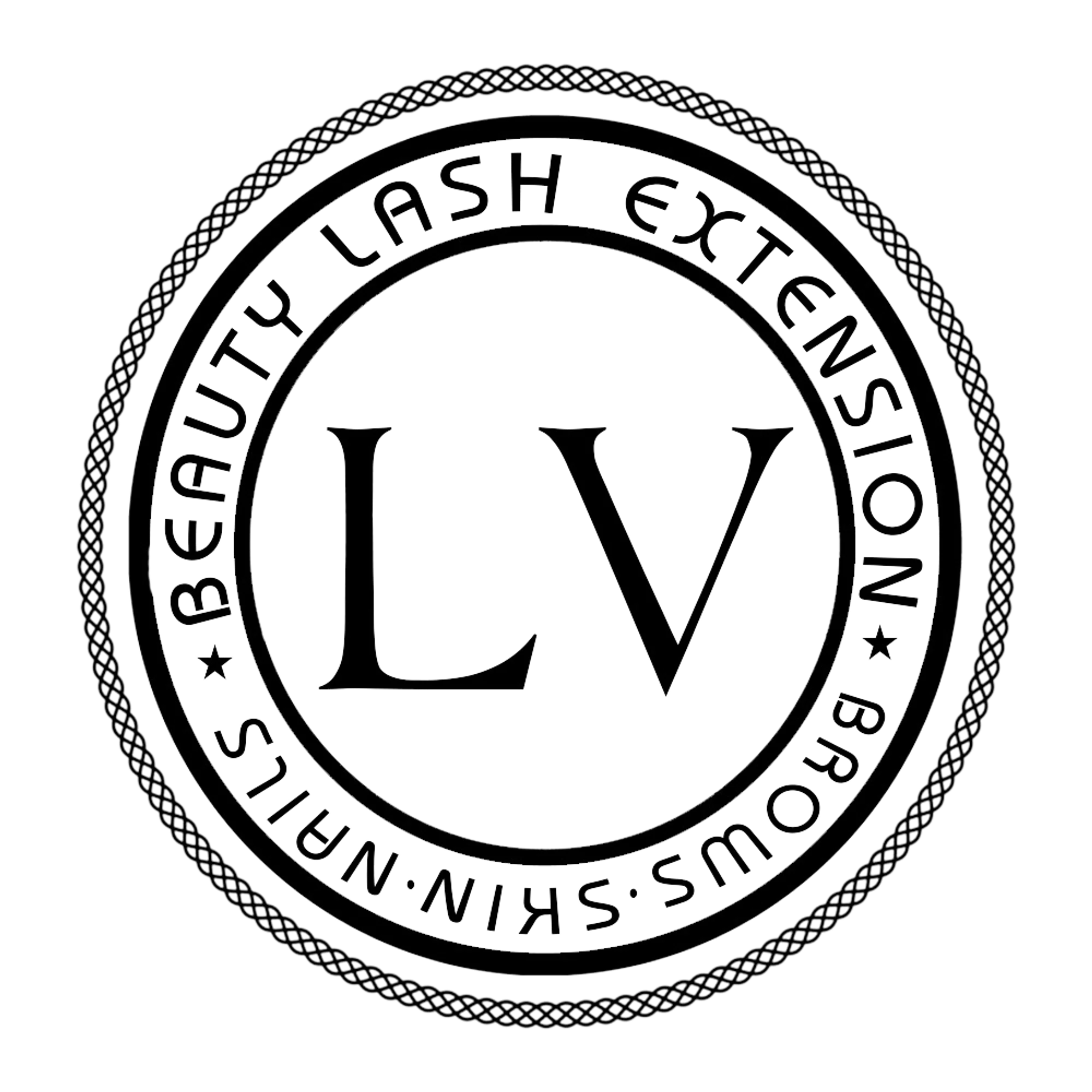 LV Nails Merchant Logo