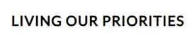 Living Our Priorities Merchant Logo