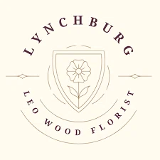 Lynchburg Leo Wood Florist Merchant Logo